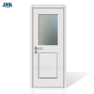 Внутренняя двустворчатая стеклянная складная внутренняя распашная дверь